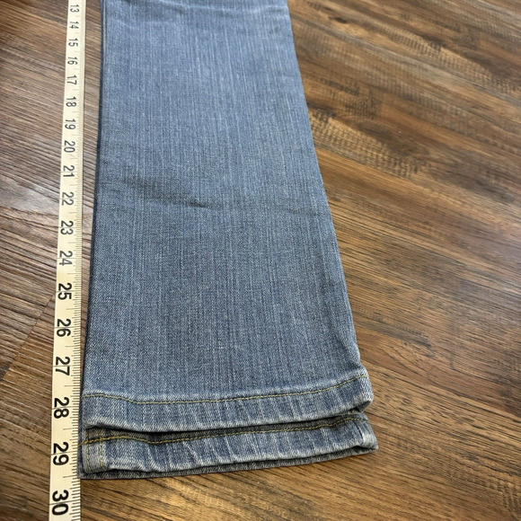 Harley Davidson Jeans 27 P (Irregular - See Pics) Mid Rise Straight HD Denim - Picture 7 of 14
